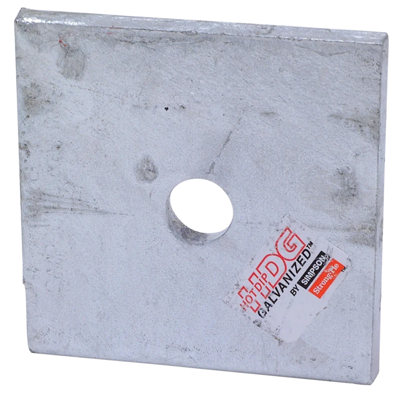 Simpson Strong-Tie BP 1/2-3 BP 3 in. x 3 in. Bearing Plate with 1/2 in. Bolt Dia.