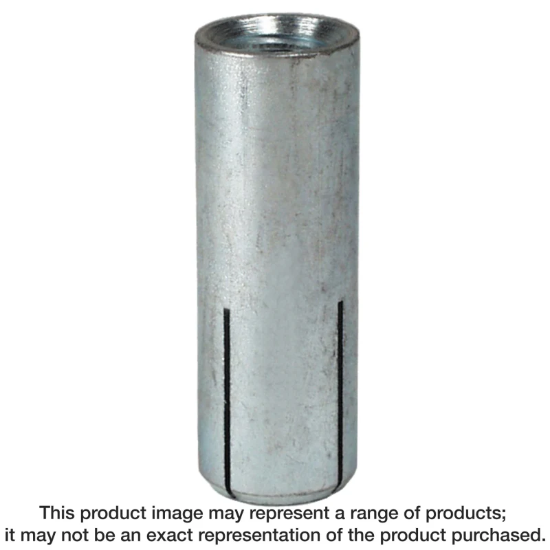 Simpson Strong-Tie DIA256SS DIA Type 316 Stainless-Steel Drop-In Internally Threaded Anchor for 1/4-in. Rod (100-Qty)