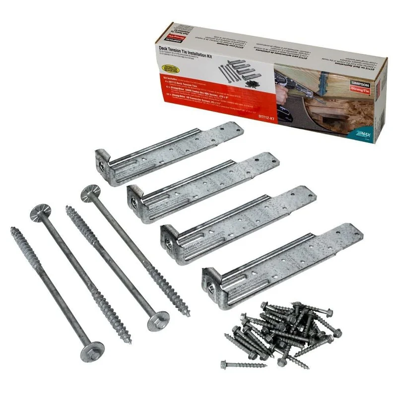 Simpson Strong-Tie Dtt1z-kt 4pc Kit with Screws
