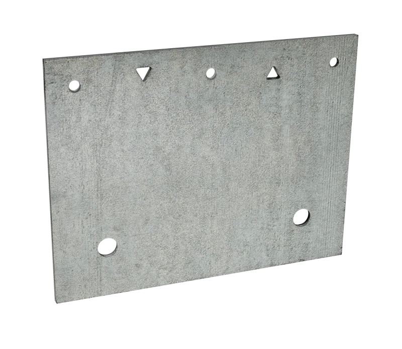Simpson Strong-Tie FRFP FRFP® 7 in. x 9 in. Retrofit Foundation Plate