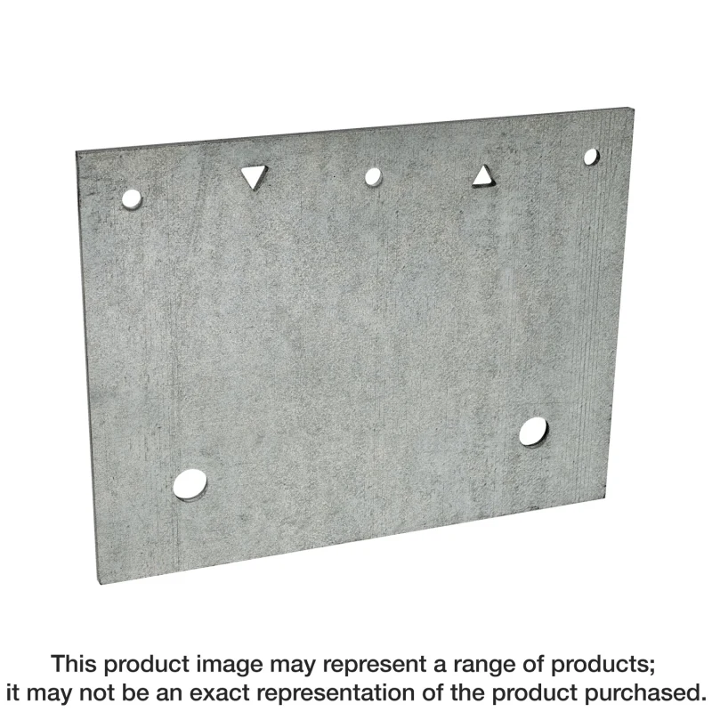 Simpson Strong-Tie FRFPHDG FRFP® 7 in. x 9 in. HDG Retrofit Foundation Plate