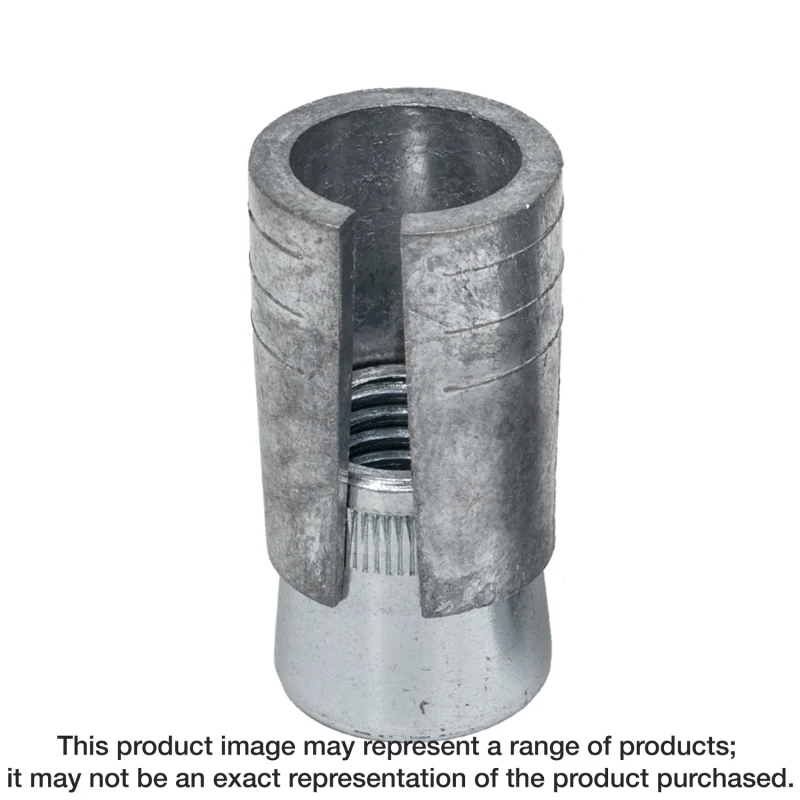 Simpson Strong-Tie HDIA25 HDIA Hollow Drop-In Internally Threaded Anchor for 1/4-in. Rod (100-Qty)