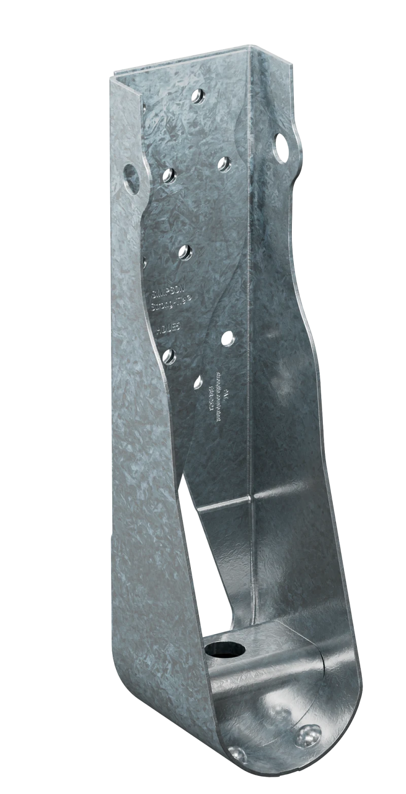 Simpson Strong-Tie HDUE5-SDS3HDG HDUE™ 11-5/16 in. Hot-Dip Galvanized Predeflected Holdown with Strong-Drive® SDS Screws
