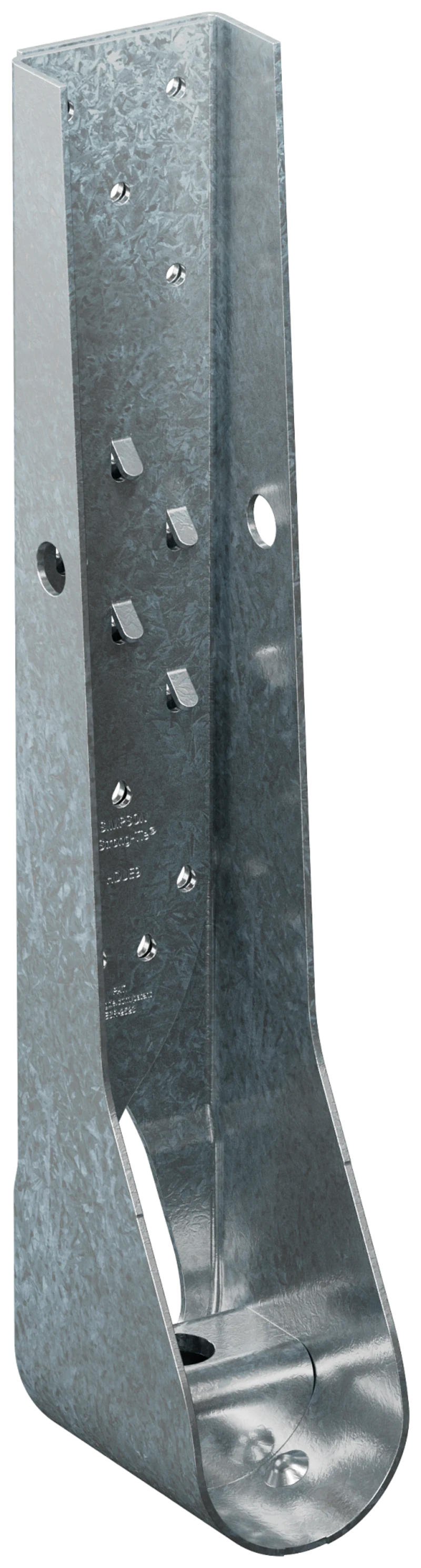 Simpson Strong-Tie HDUE9-SDS3.5 HDUE™ 17-3/8 in. Galvanized Predeflected Holdown with Strong-Drive® SDS Screws