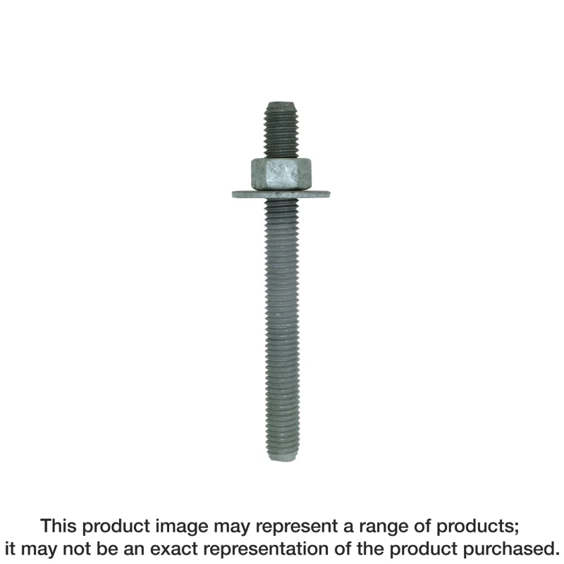 Simpson Strong-Tie RFB#6X10.5HDG RFB 3/4 in. x 10-1/2 in. Hot-Dip Galvanized Retrofit Bolt