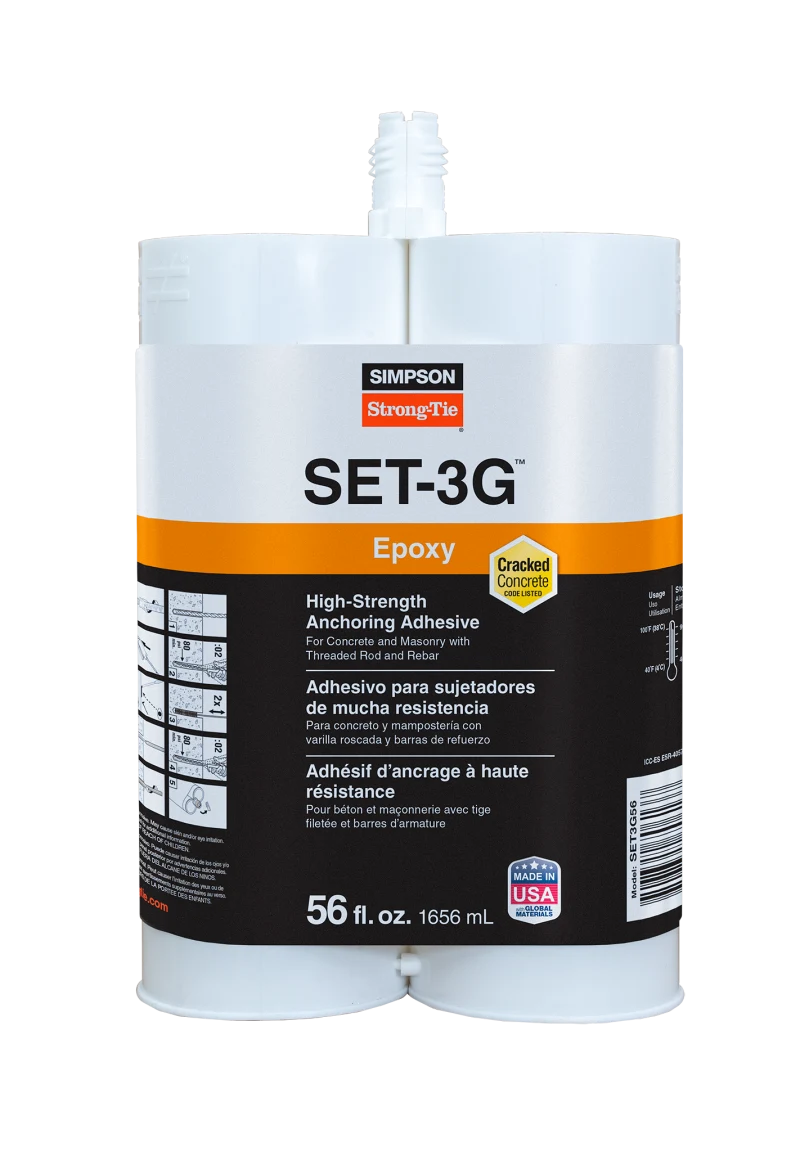 Simpson Strong-Tie SET3G56 SET-3G® 56 oz. High-Strength Epoxy Adhesive