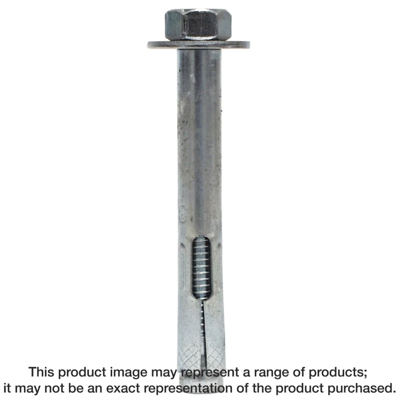 Simpson Strong-Tie SL62600H Sleeve-All® 5/8 in. x 6 in. Hex-Head Sleeve Anchor (10-Qty)