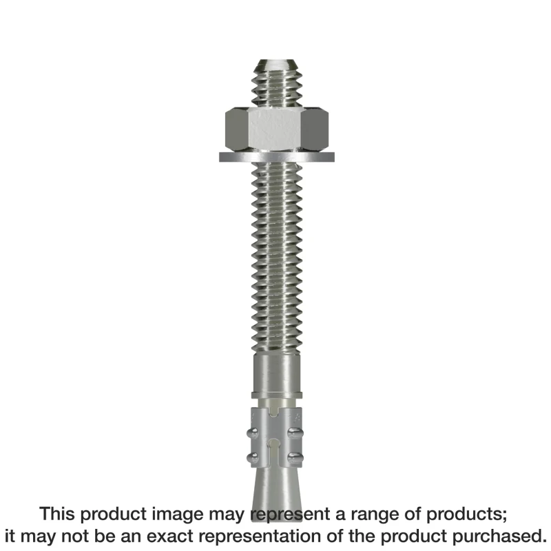 Simpson Strong-Tie STB2-252144SS-R Strong-Bolt® 2 — 1/4 in. x 2-1/4 in. Type 304 Stainless-Steel Wedge Anchor (20-Qty)