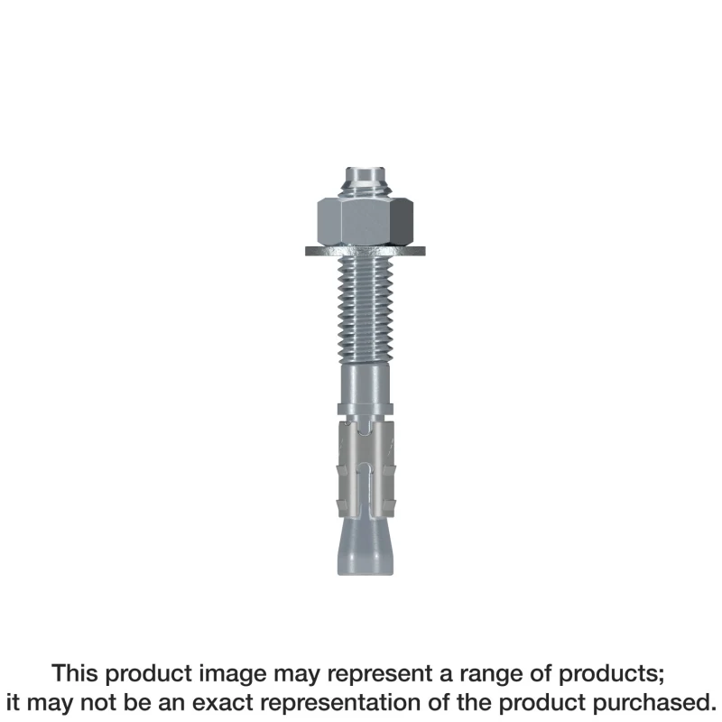 Simpson Strong-Tie STB2-37214R50 Strong-Bolt® 2 — 3/8 in. x 2-1/4 in. Wedge Anchor (50-Qty) (Pack of 5)