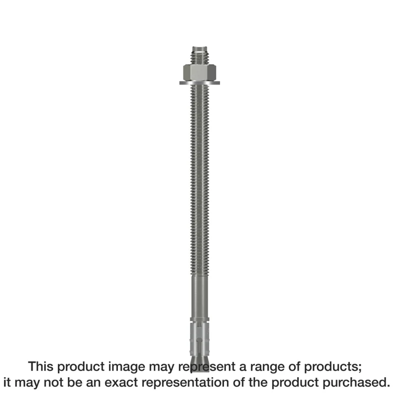 Simpson Strong-Tie STB2-508126SS Strong-Bolt® 2 — 1/2 in. x 8-1/2 in. Type 316 Stainless-Steel Wedge Anchor (25-Qty)