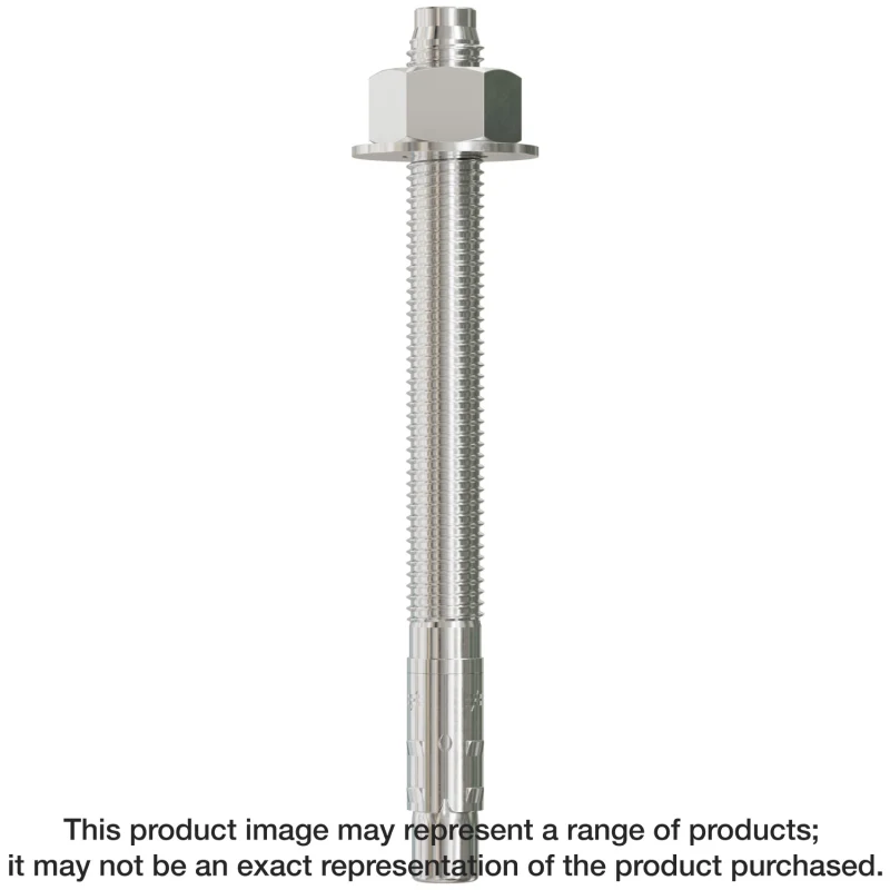 Simpson Strong-Tie STB2-756146SS-SA Strong-Bolt® 2 — 3/4 in. x 6-1/4 in. Type 316 Stainless-Steel Wedge Anchor (10-Qty) (Pack of 4)