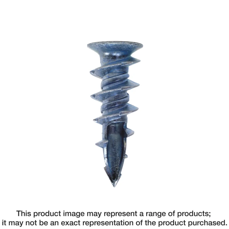 Simpson Strong-Tie SWZ08L-R100 Sure Wall™ Die-Cast Zinc Drywall Anchor for #8 x 1-1/4 in. Screw (100-Qty)