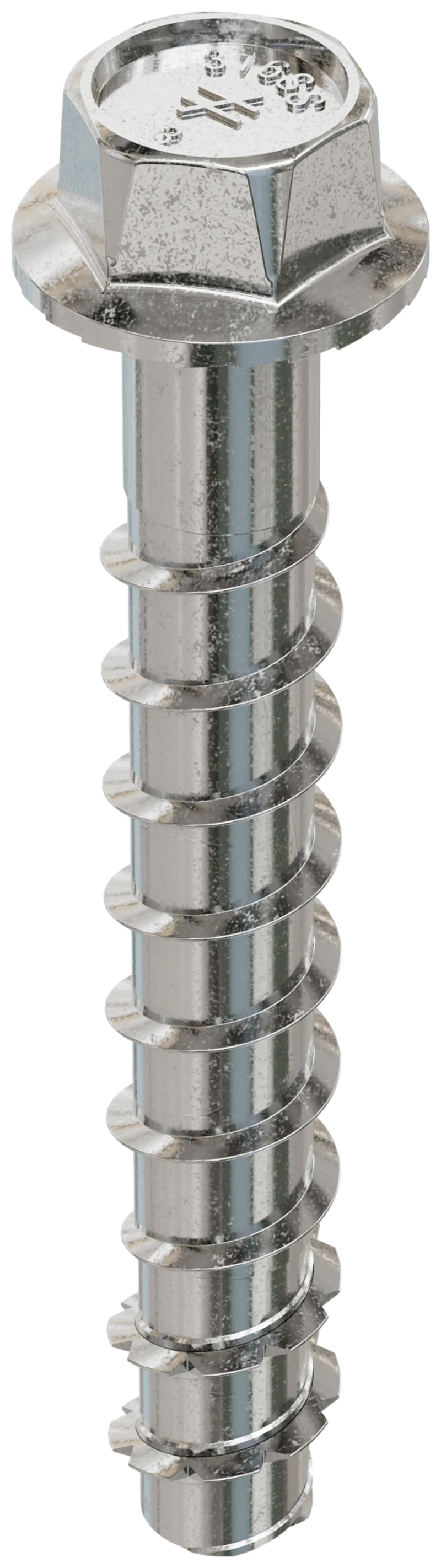 Simpson Strong-Tie THD37300H6SS Titen HD® 3/8 in. x 3 in. Type 316 Stainless-Steel Heavy-Duty Screw Anchor (50-Qty)