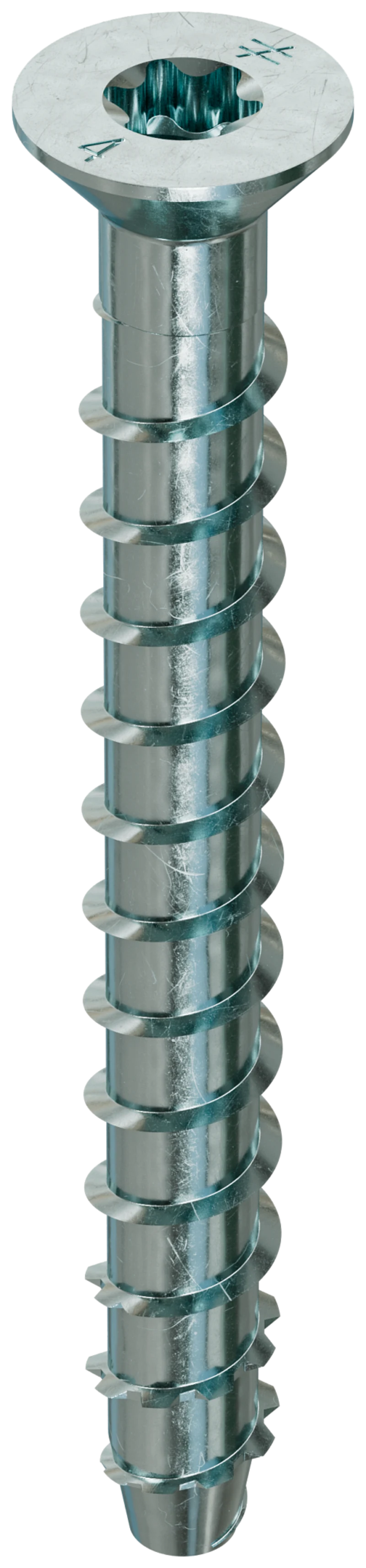 Simpson Strong-Tie THD37400CS Titen HD® 3/8 in. x 4 in. Zinc-Plated Countersunk Head Heavy-Duty Screw Anchor (50-Qty) (Pack of 4)