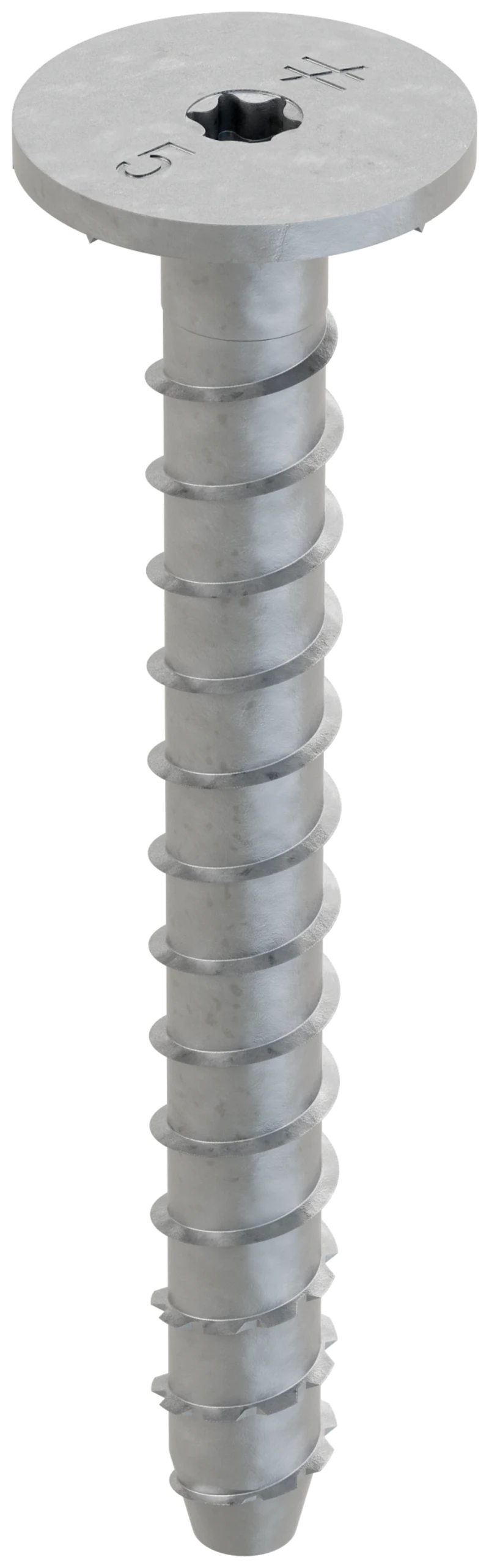 Simpson Strong-Tie THD50500WHMG Titen HD® 1/2 in. x 5 in. Mech. Galv. Washer-Head Heavy-Duty Screw Anchor (15-Qty)