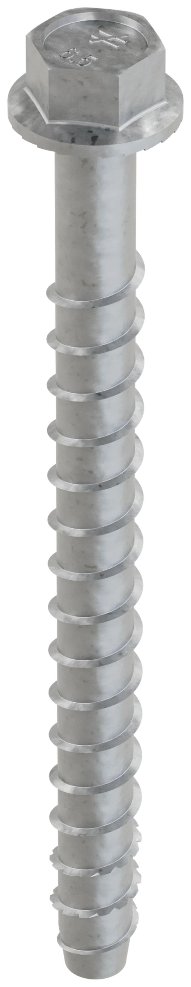 Simpson Strong-Tie THD50612HMG Titen HD® 1/2 in. x 6-1/2 in. Mechanically Galvanized Heavy-Duty Screw Anchor (20-Qty) (Pack of 216)