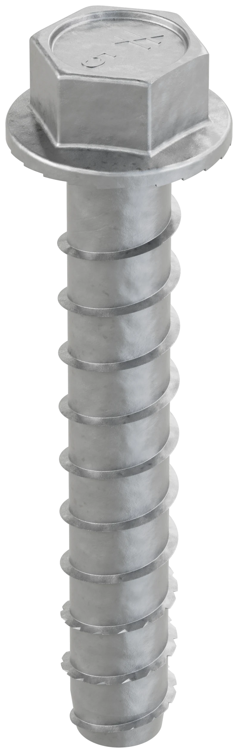 Simpson Strong-Tie THD75500HMG Titen HD® 3/4 in. x 5 in. Mechanically Galvanized Heavy-Duty Screw Anchor (5-Qty) (Pack of 360)