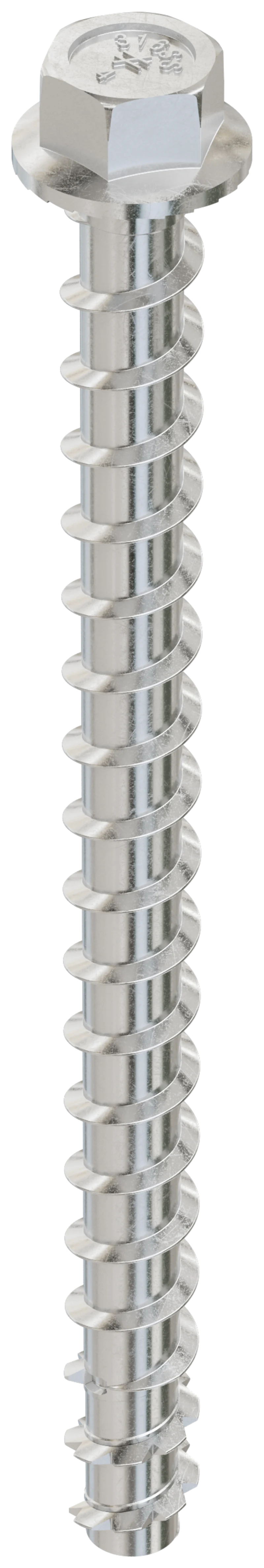 Simpson Strong-Tie THDC25400H6SS Titen HD® 1/4 in. x 4 in. Type 316 Stainless-Steel Heavy-Duty Screw Anchor (50-Qty) (Pack of 490)