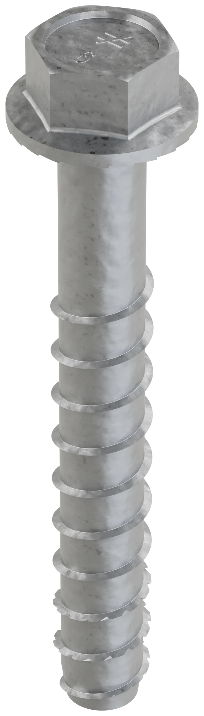 Simpson Strong-Tie THDT75600HMG Titen HD® 3/4 in. x 6 in. Mechanically Galvanized Heavy-Duty Screw Anchor (5-Qty)