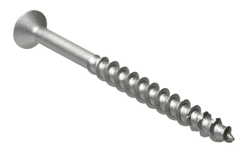 Simpson Strong-Tie TNTS18234TFB Titen Turbo™ — 3/16 in. x 2-3/4 in. 6-Lobe Flat-Head Concrete and Masonry Screw, Silver (1000-Qty)