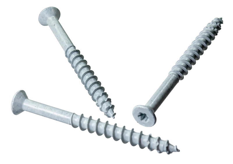 Simpson Strong-Tie TNTW25234TTRB Titen Turbo™ — 1/4 in. x 2-3/4 in. 6-Lobe Trim-Head Concrete and Masonry Screw, White (1000-Qty)