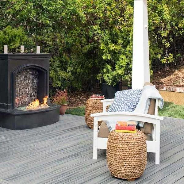 Trex 1x6x12' Grooved Decking - Island Mist
