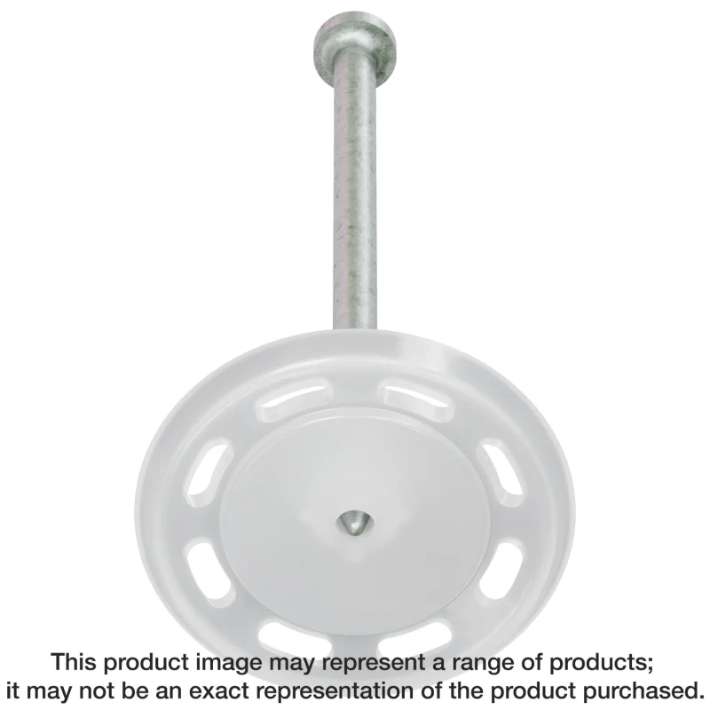 Simpson Strong-Tie PINWP-250W PINWP 2-1/2 in. Powder-Actuated Plastic-Washered Pin for Insulation Board (50-Qty) (Pack of 10)