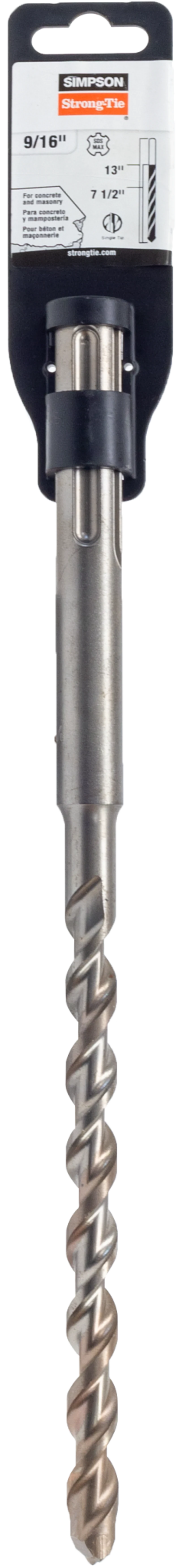 Simpson Strong-Tie MDMX05613 9/16 in. x 13 in. SDS-max® Shank Drill Bit