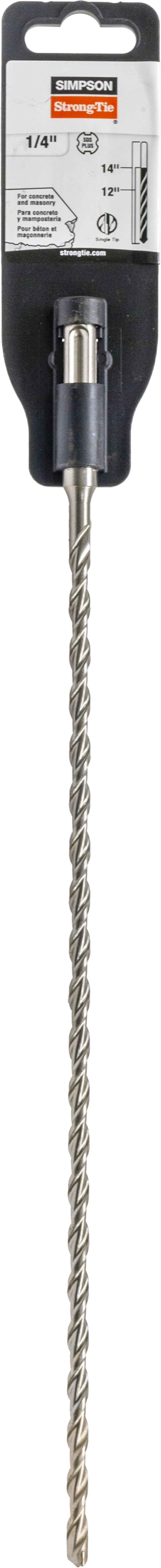 Simpson Strong-Tie MDPL02514 1/4 in. x 14 in. SDS-plus® Shank Drill Bit