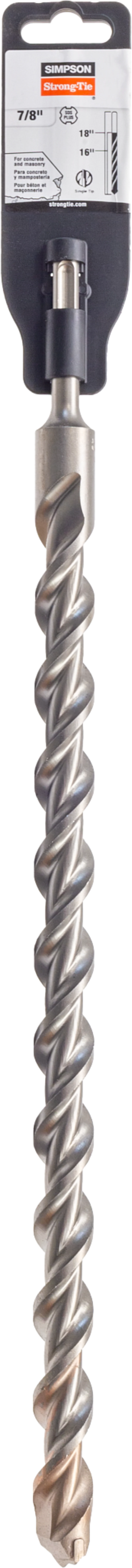 Simpson Strong-Tie MDPL08718 7/8 in. x 18 in. SDS-plus® Shank Drill Bit