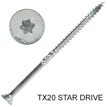 WOOD SCREWS INTERIOR - STAR DR 10X4