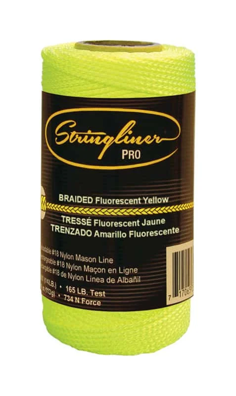 MASON'S LINE BOARD 250' FLUORESCENT YELLOW