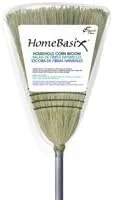 HOUSEHOLD CORN BROOM METAL HANDLE