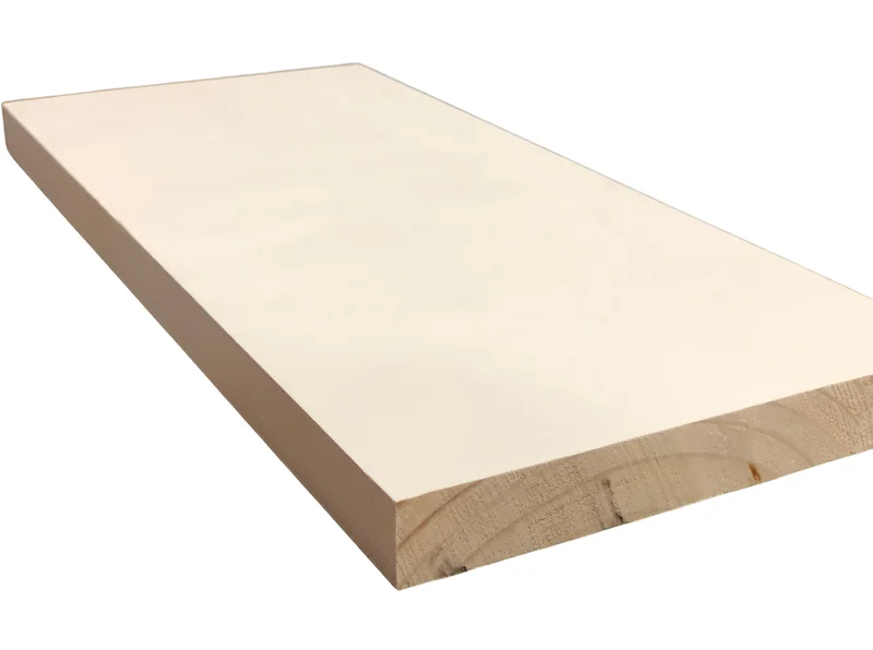 1 X 12 CLEAR FINGER JOINTED PRIMED PINE