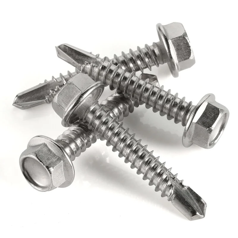 10 X 1-1/4 HEX WASHER SDS 55 PCS