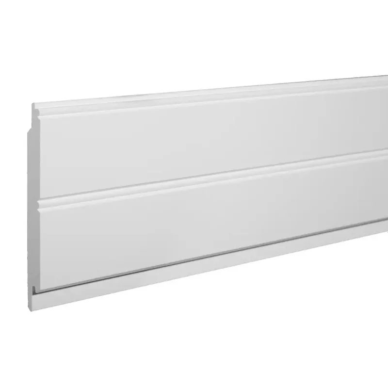 1/2 X 6-16' WHITE PVC EDGE&CENTER BEADBOARD