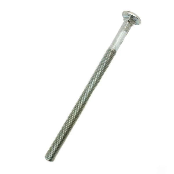 1/4 X 5" CARRIAGE ZINC BOLT