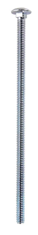 1/4 X 6 1/2" CARRIAGE ZINC BOLT