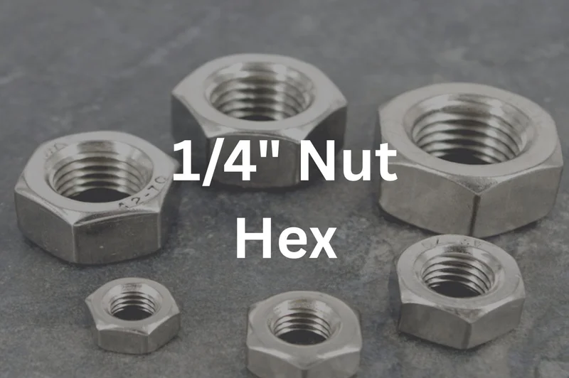 1/4" HEX NUTS