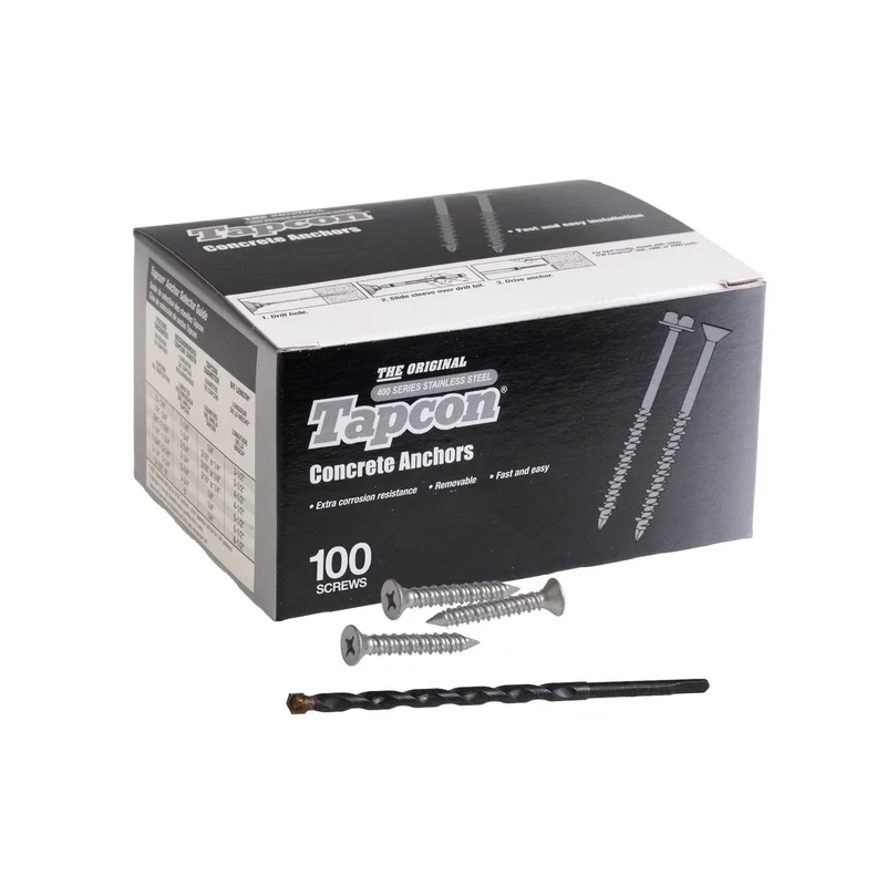 1/4 X 1-1/4 PHILLIPS CONCRETE SCREW