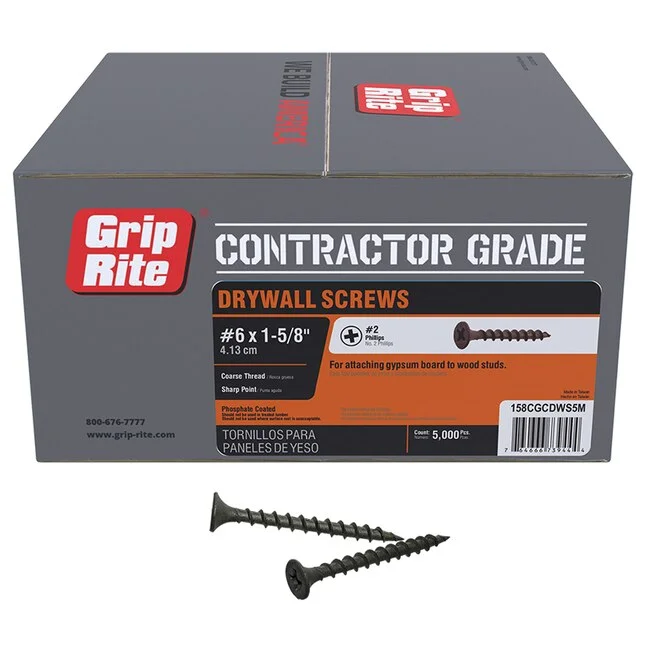 1-5/8 DRY WALL SCREWS COARSE 5000