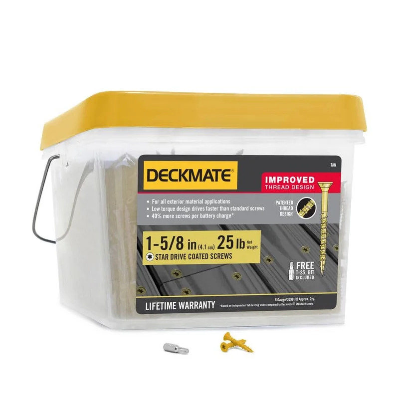 25 LB 1 5/8" STAR DECK SCREW GR