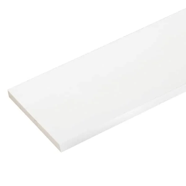 1 X 6 - 18' WHITE PVC TRIMBOARDS