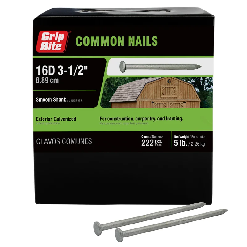 16D BRITE COMMON (5 LB)