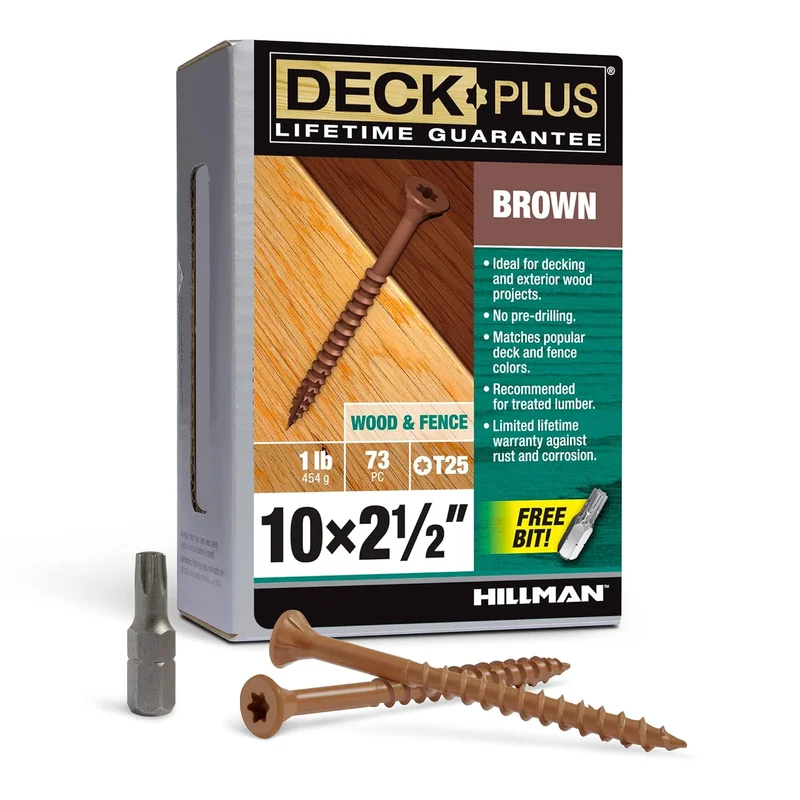 2-1/2" EXT EPOXY DECK SCREWS 2.5