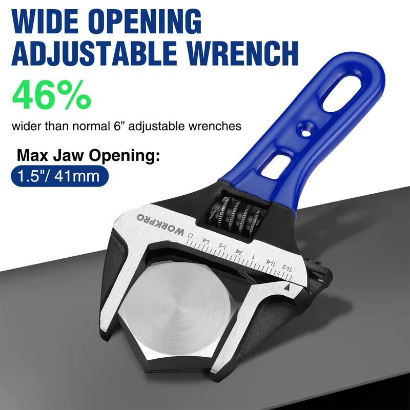 STUBBY ADJ WRENCH TORQUE GRIP