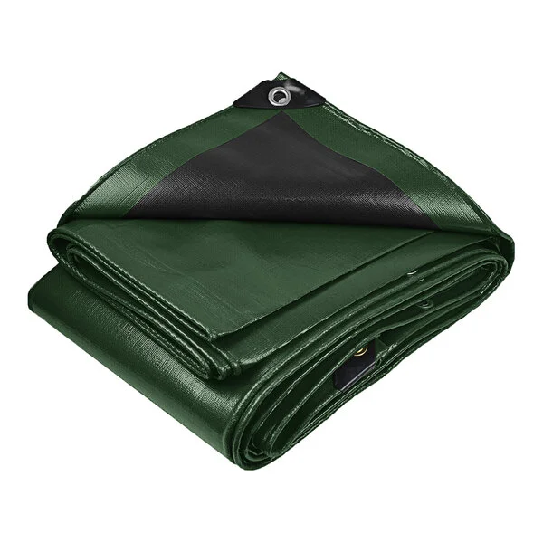 30 X 60 BLACK / GREEN POLY TARP