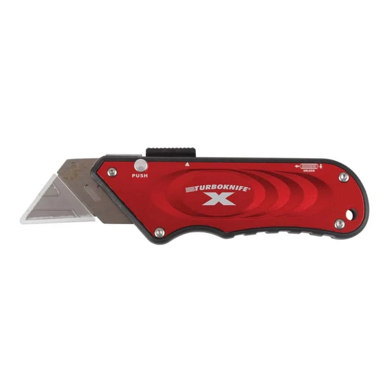 KNIFE UTILITY TURBO X RED