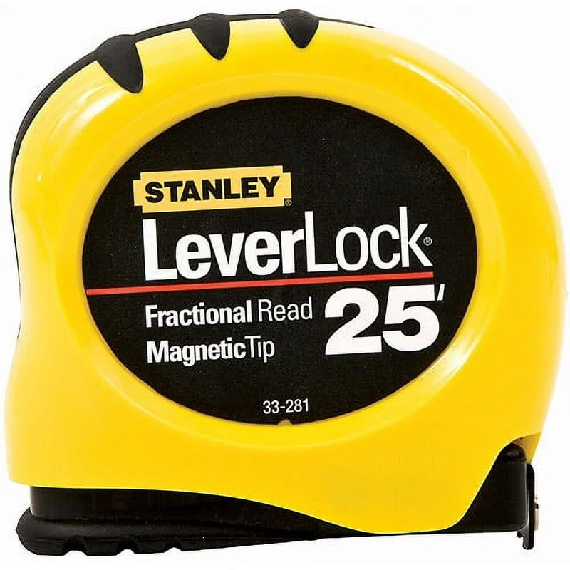 STANLEY 25' LEVERLOCK RULE TAPE