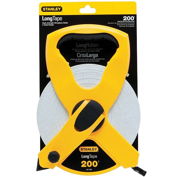 STANLEY RULE TAPE 1/2" X 200 FT